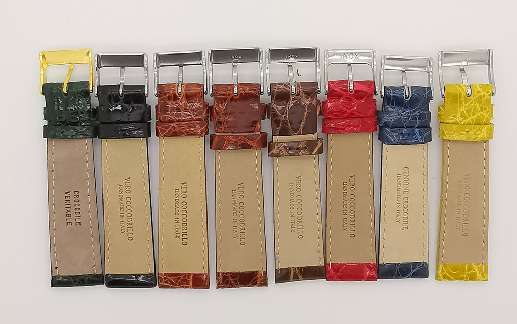 Set real CROCODILE straps