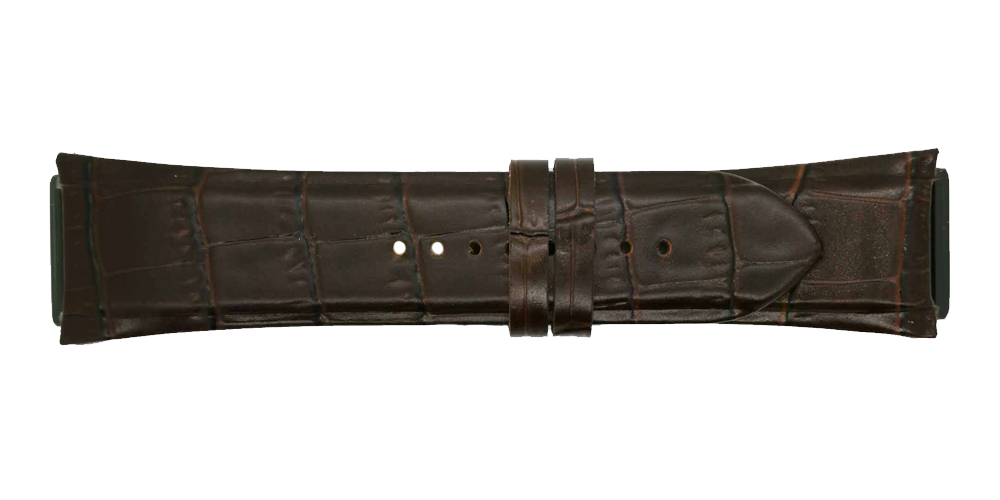 Buy Watch Strap Genuine Calf Dark Brown 28mm | BBS watch straps